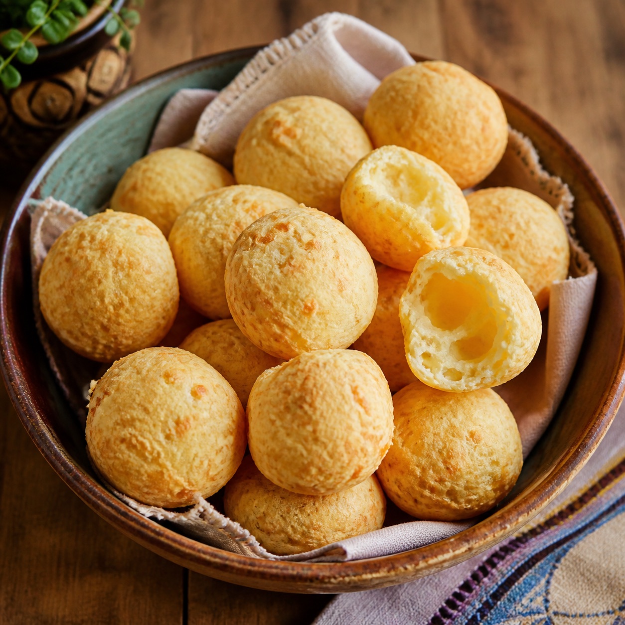 Brazilian Pão de Queijo