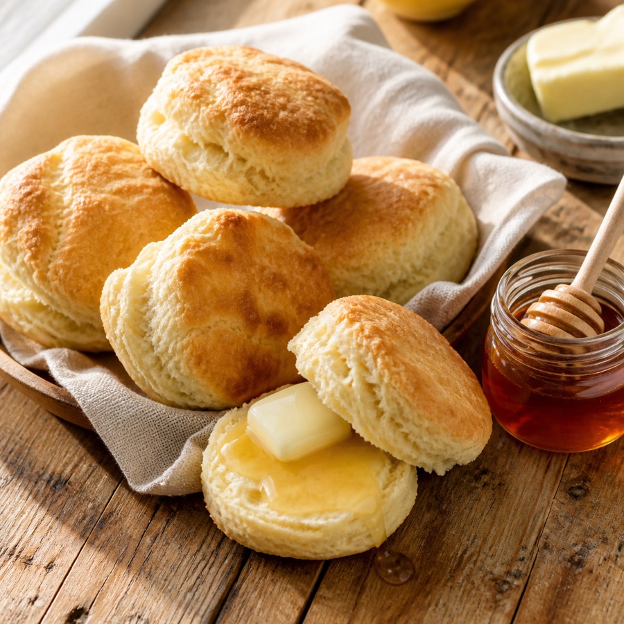 Fluffy Buttermilk Biscuits