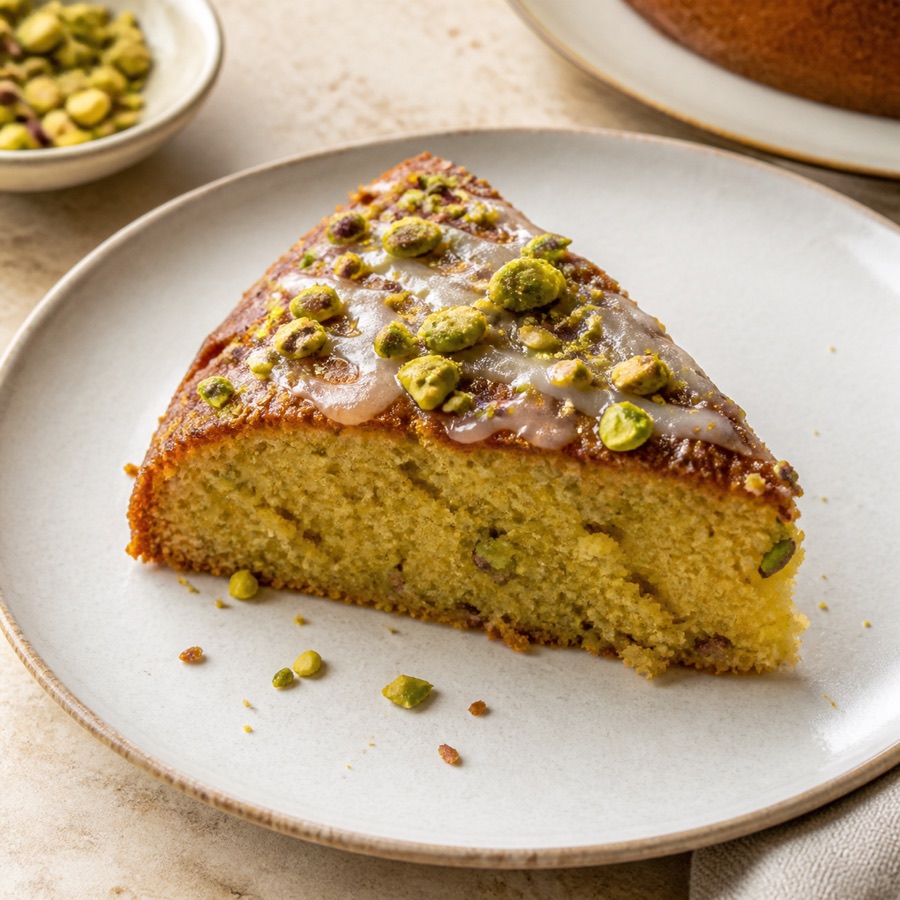 Cardamom Pistachio Cake