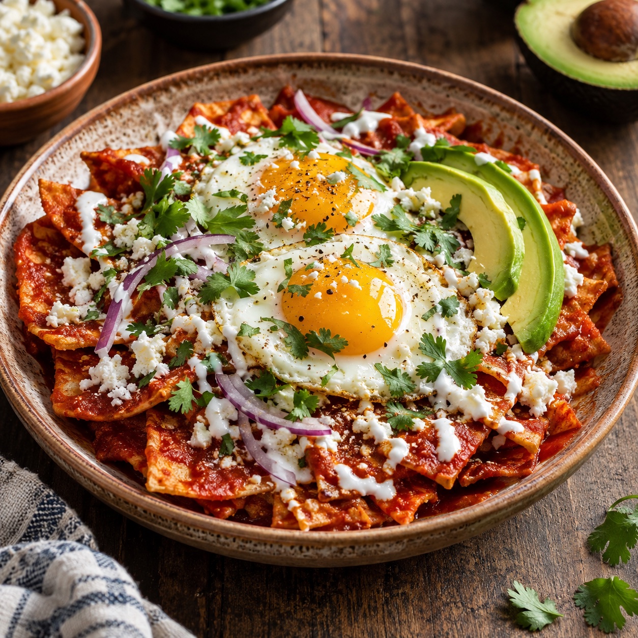 Chilaquiles Rojos