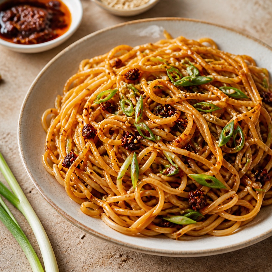 Chili Garlic Noodles