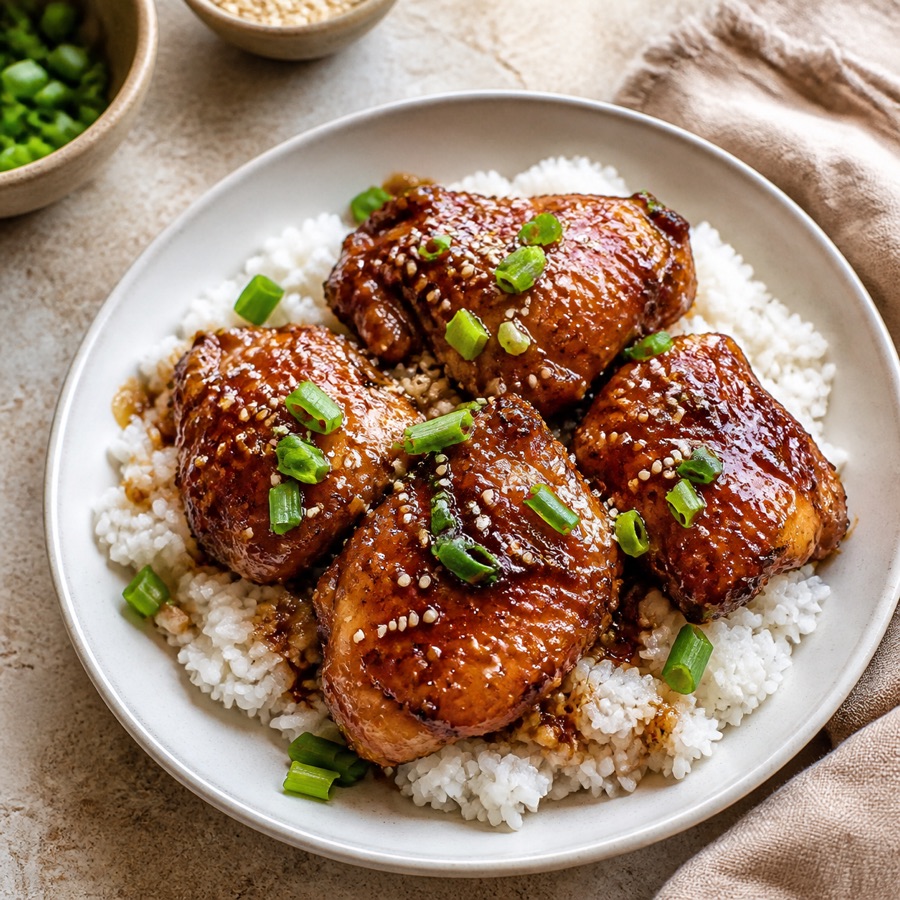 Honey Garlic Chicken