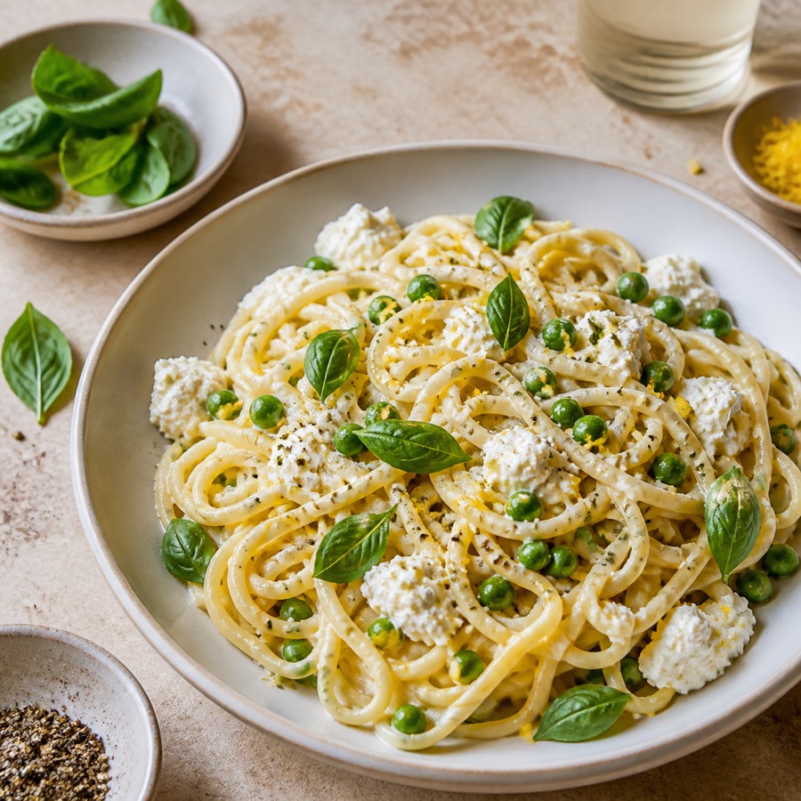 Lemon Ricotta Pasta