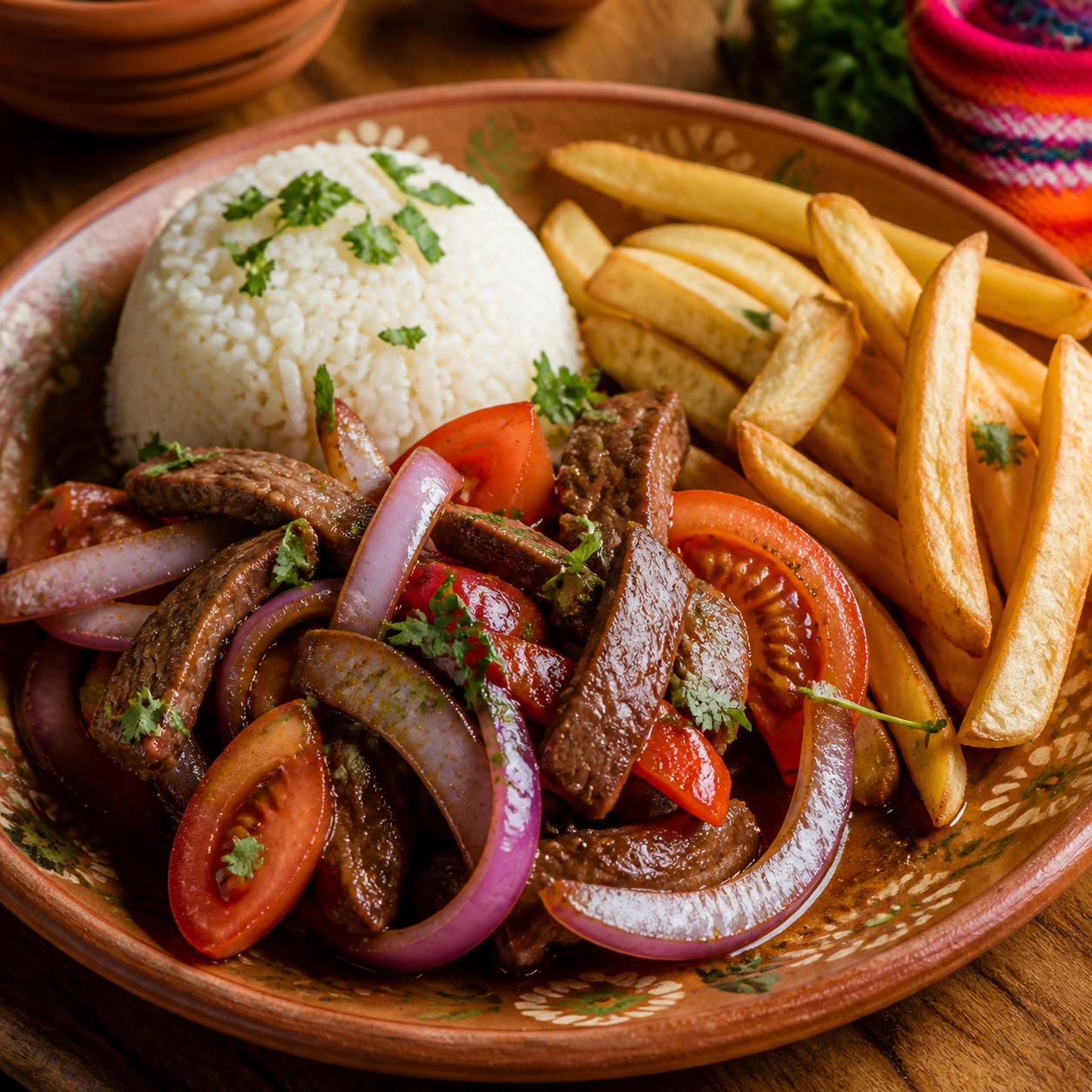 Peruvian Lomo Saltado