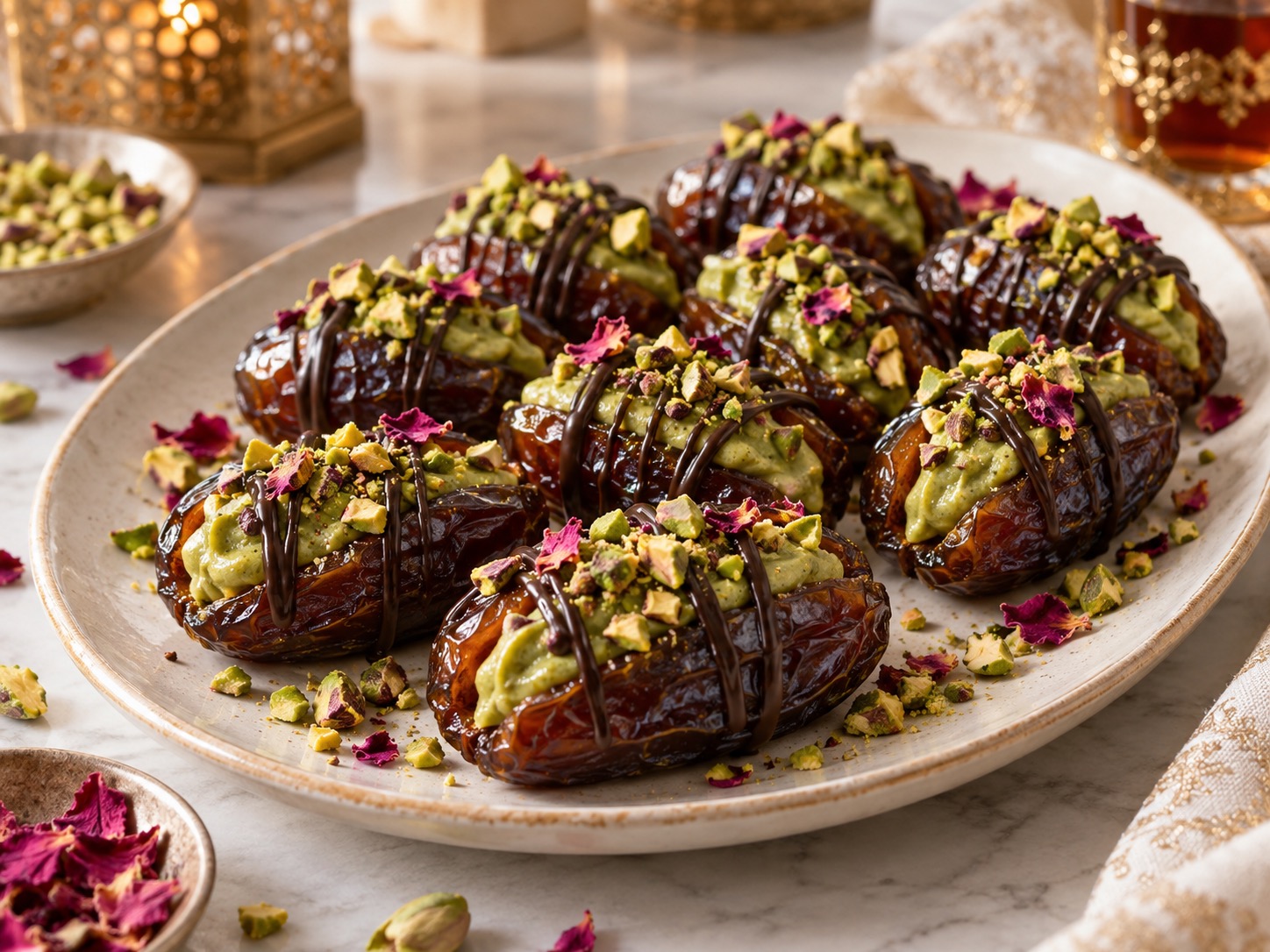 Pistachio Stuffed Dates