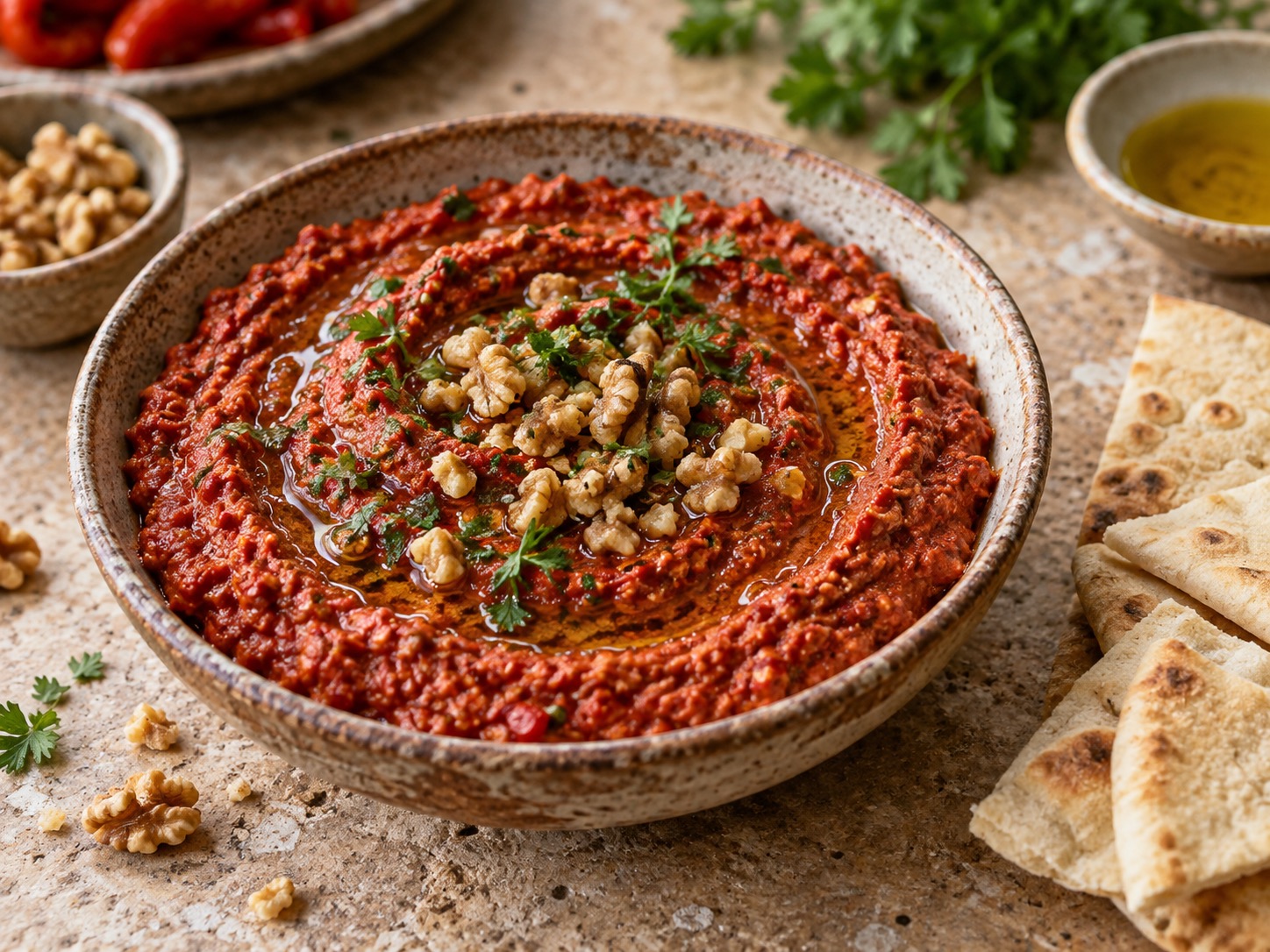 Roasted Red Pepper Muhammara