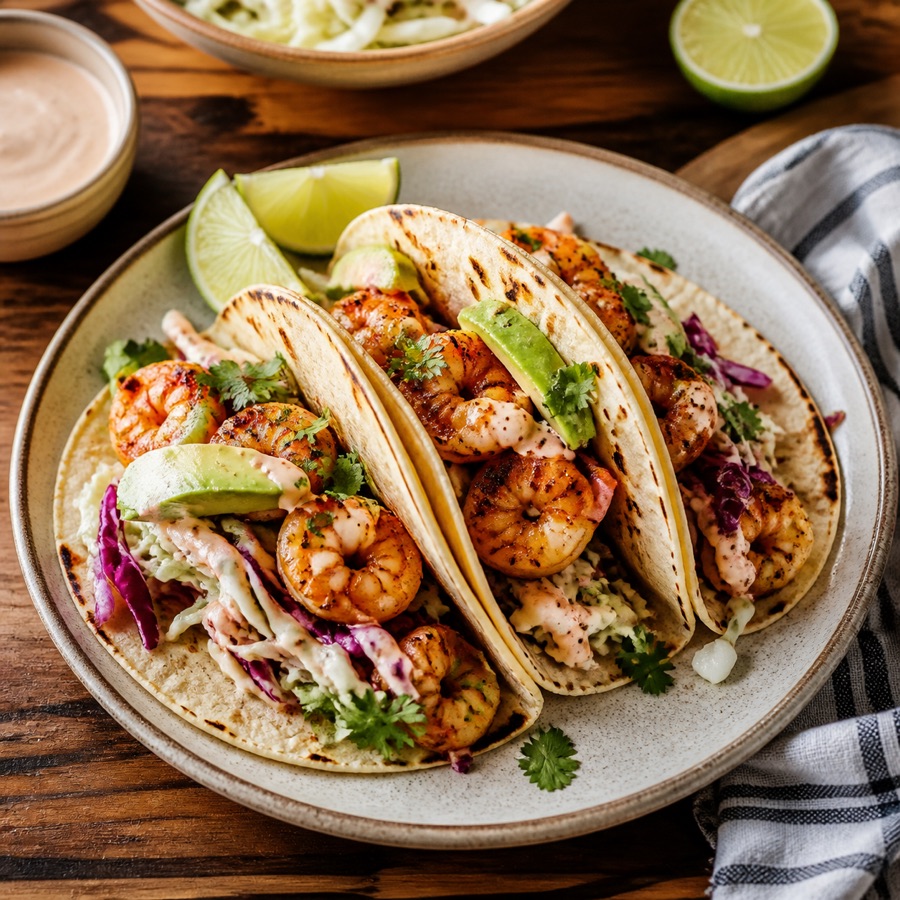 Quick Shrimp Tacos